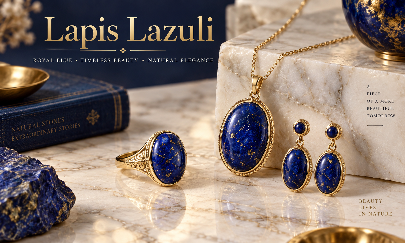 Lapis Lazuli Gemstone Jewelry