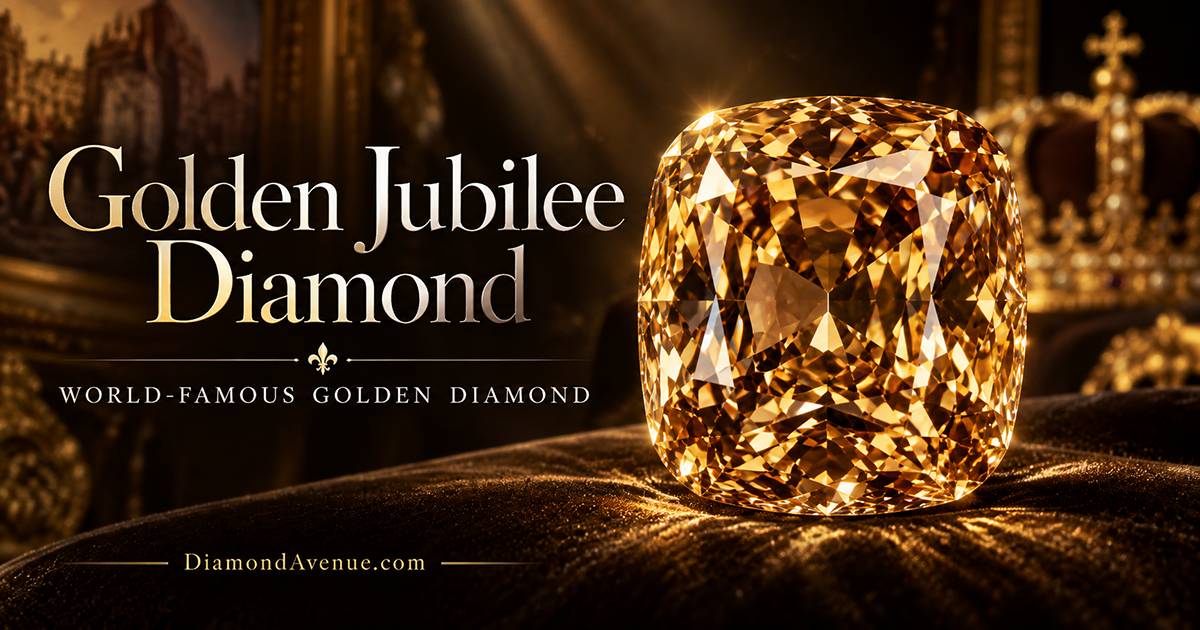Golden Jubilee Diamond, a 545.67-carat brownish-yellow diamond